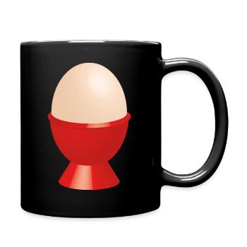 egg - Full Colour Mug - black - Right