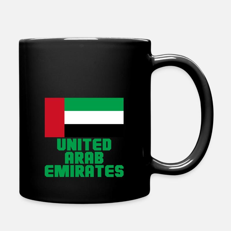 Émirats arabes unis - Mug uni - noir