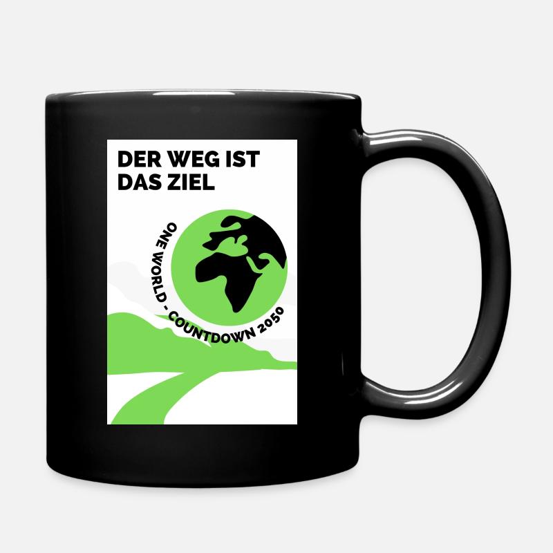 Countdown 2050 - Tasse einfarbig - Schwarz