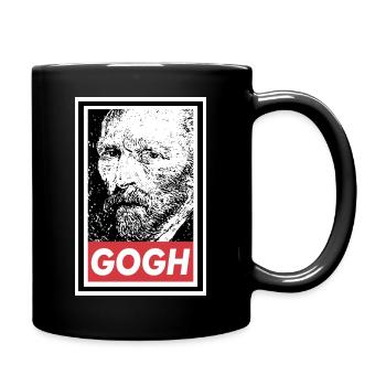 OBÉIR À VAN GOGH - Mug uni - noir - Droite