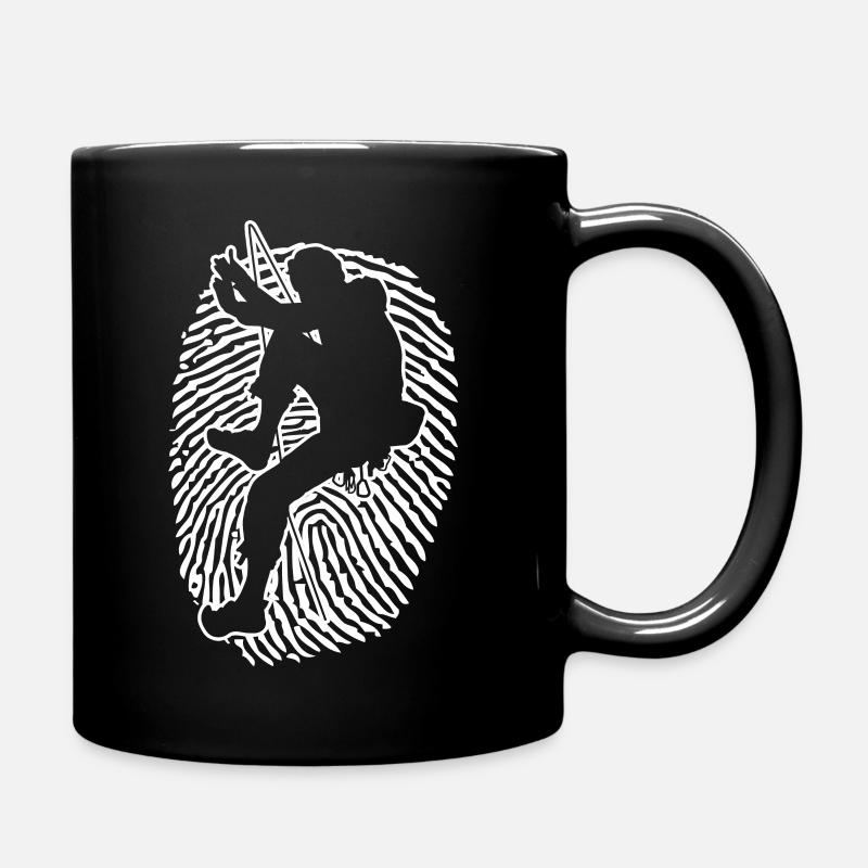Herren Bouldering Climbing Boulder Bouldern - Tasse einfarbig - Schwarz