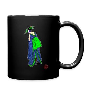 Bijinga portrait en réalité virtuelle - Mug uni - noir - Droite