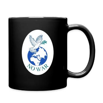 Pas de guerre - Mug uni - noir - Droite