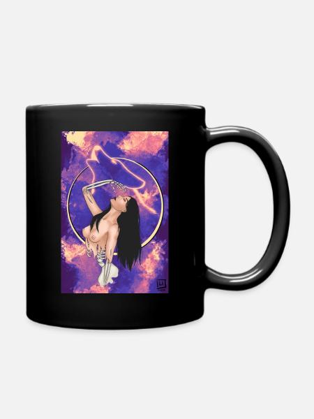 Wiedergeburt - Tasse einfarbig - Schwarz