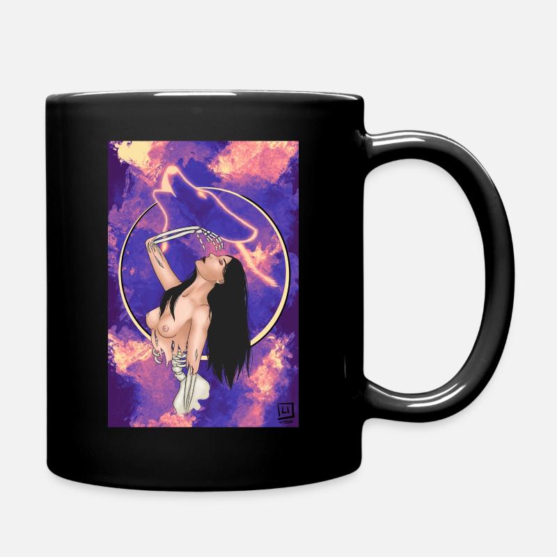 Wiedergeburt - Tasse einfarbig - Schwarz