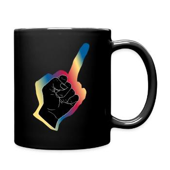 Black Fist Aura - Full Colour Mug - black - Right