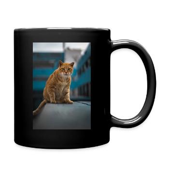 Photo de chat de Fuerteventura - Mug uni - noir - Droite