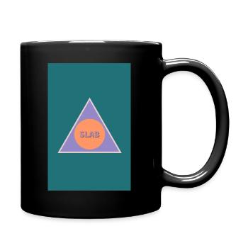 SLAB LOGO - Tasse einfarbig - Schwarz - Rechts