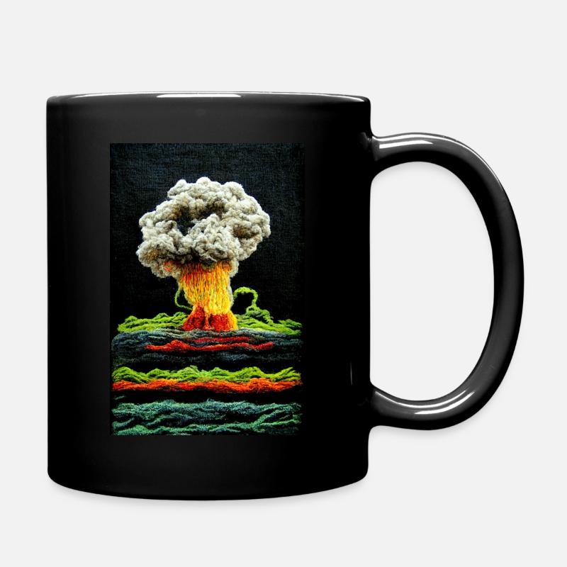 The nuclelaine bomb - Full Colour Mug - black