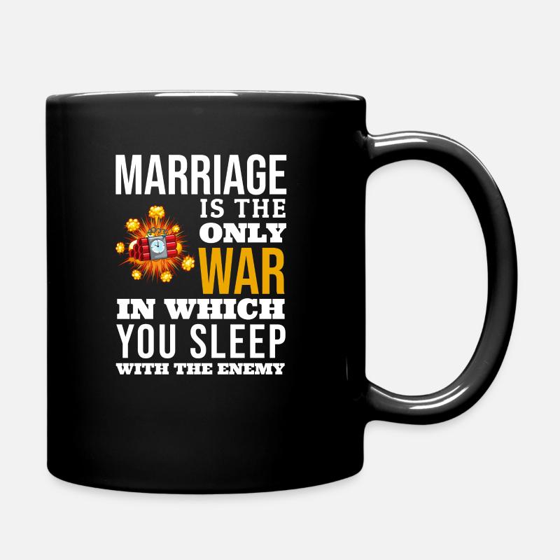 Marriage - Full Colour Mug - black