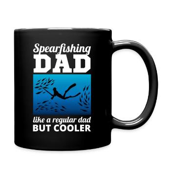 Pêche sous-marine Pêche sous-marine Papa Fête des Pères - Mug uni - noir - Droite