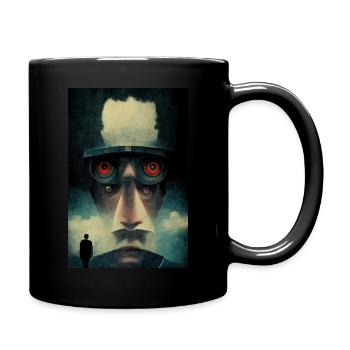 Orwell Design - Tasse einfarbig - Schwarz - Rechts