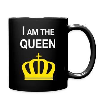 Iam the Queen - Mug uni - noir - Droite
