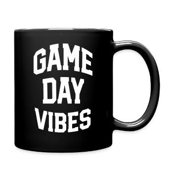 L’ambiance du jour du match ! Football du dimanche ! - Mug uni - noir - Droite