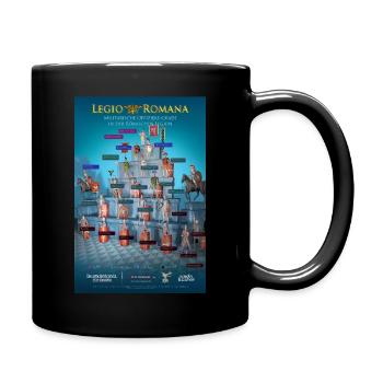 ROMAN LEGION RANKS - Tasse einfarbig - Schwarz - Rechts