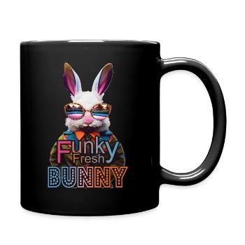 Funkey Fresh Party Rabbit Rabbit Rabbit - Mug uni - noir - Droite