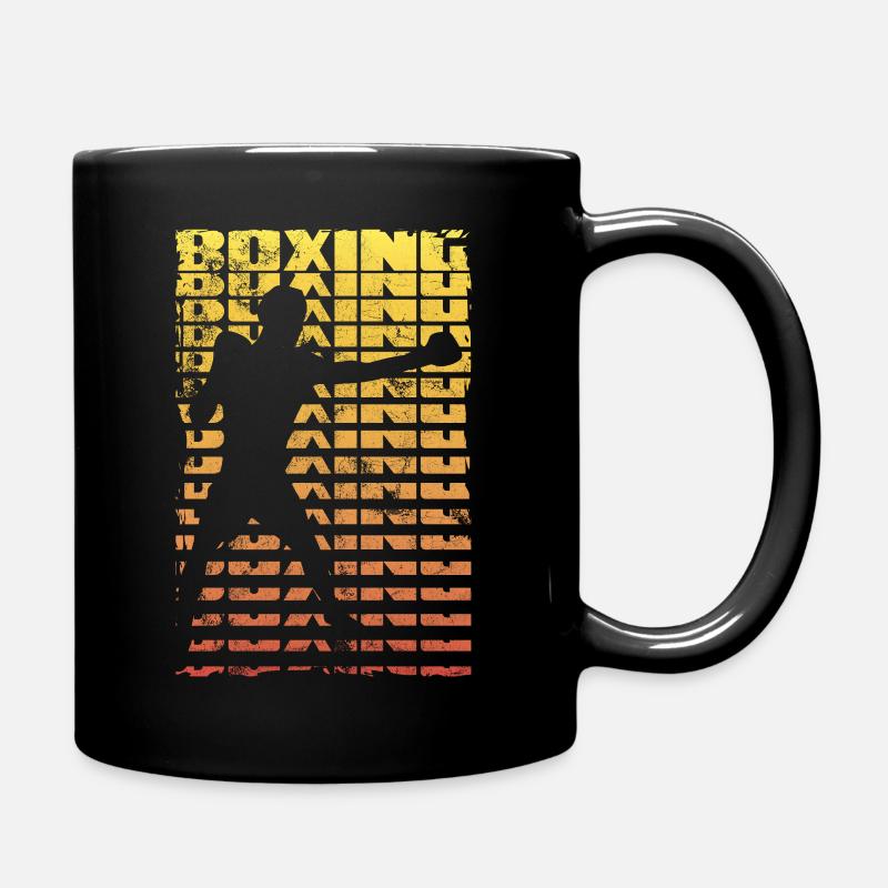 Boxen Boxer Shadow Vintage - Kampfsport - Tasse einfarbig - Schwarz