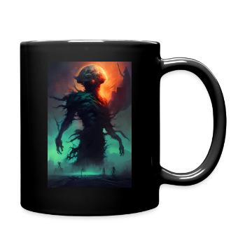 Creepy Demon from Hell - Full Colour Mug - black - Right