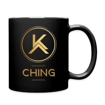 KACHING Billionaire Millionaire Rich Kid Design - Full Colour Mug - black - Right