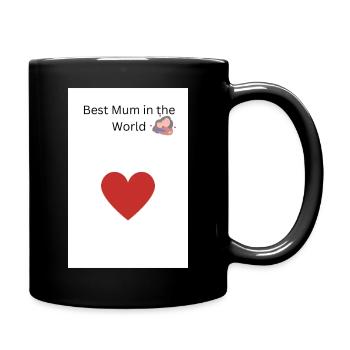 mum - Tasse einfarbig - Schwarz - Rechts