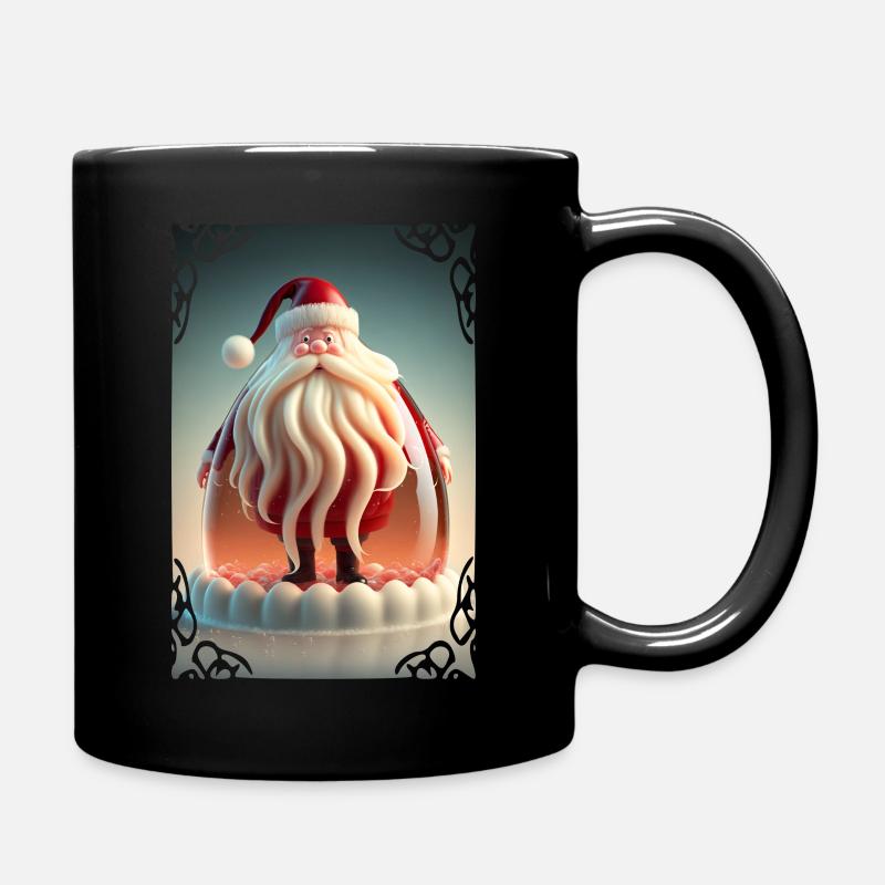 Weihnachtsmann-Gelee - Tasse einfarbig - Schwarz