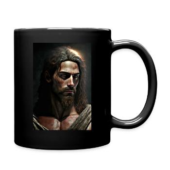 L’arrestation de Jésus - Mug uni - noir - Droite