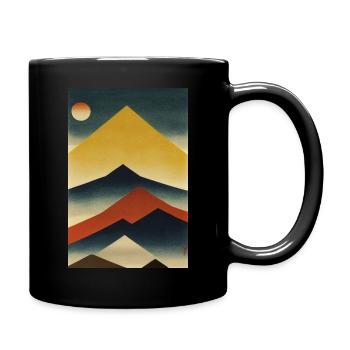 Mountain Vibes 4 - Mug uni - noir - Droite