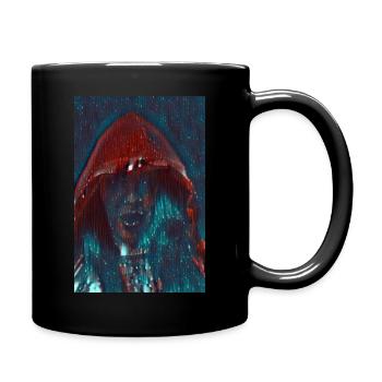 Femme nécromancien - Mug uni - noir - Droite