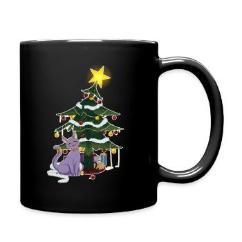Keeper's Christmas - Full Colour Mug - black - Right