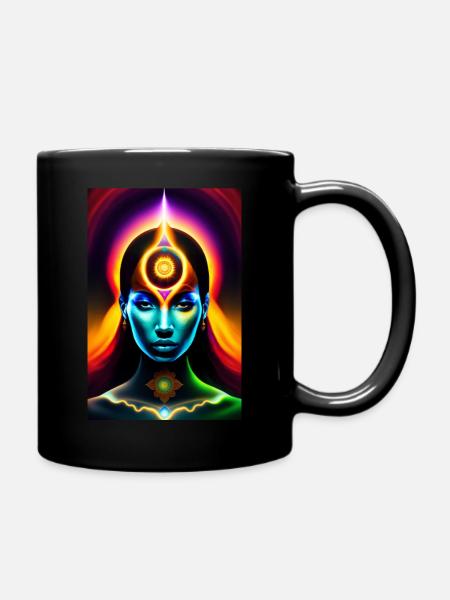 Homme spirituel - Mug uni - noir