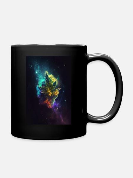 420 Weed Marijuana - Tasse einfarbig - Schwarz