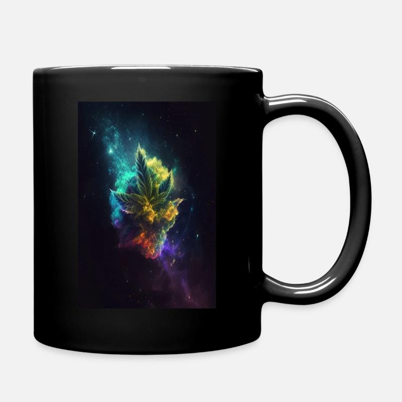 420 Weed Marijuana - Tasse einfarbig - Schwarz