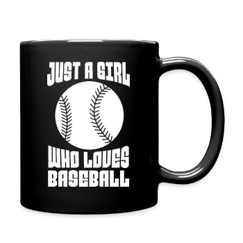 Baseball team Baseball players Baseball players - Full Colour Mug - black - Right
