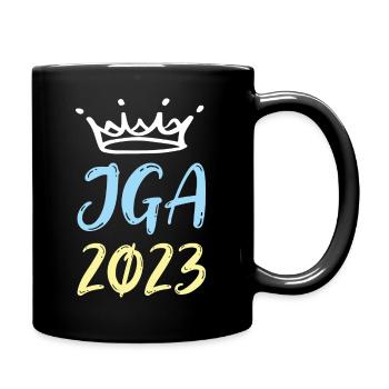 Jga 2023 Junggesellenabschied - Tasse einfarbig - Schwarz - Rechts