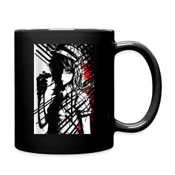 Black and white - Full Colour Mug - black - Right