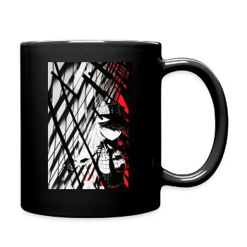 Japan-inspired - Full Colour Mug - black - Right
