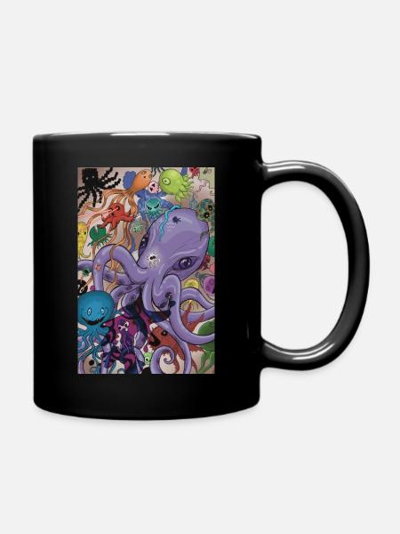 The Attack - Tasse einfarbig - Schwarz