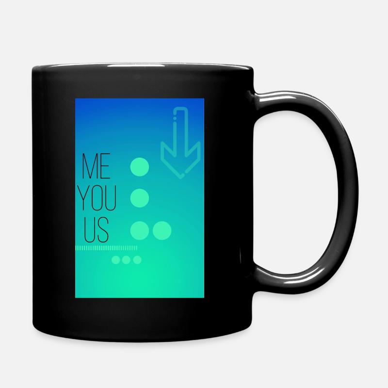 Family - Tasse einfarbig - Schwarz