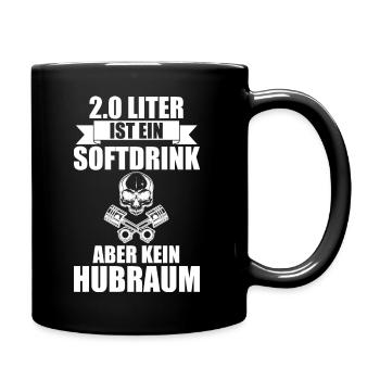 Auto Mechaniker KFZ Mechatroniker Tuner Schrauber - Tasse einfarbig - Schwarz - Rechts