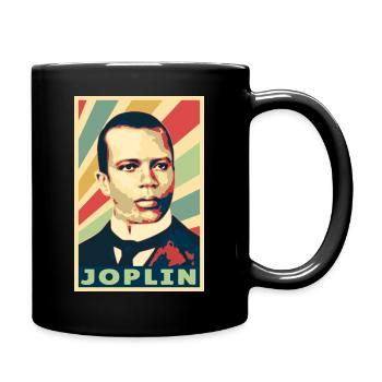 Scott Joplin Vintage Colores - Mug uni - noir - Droite