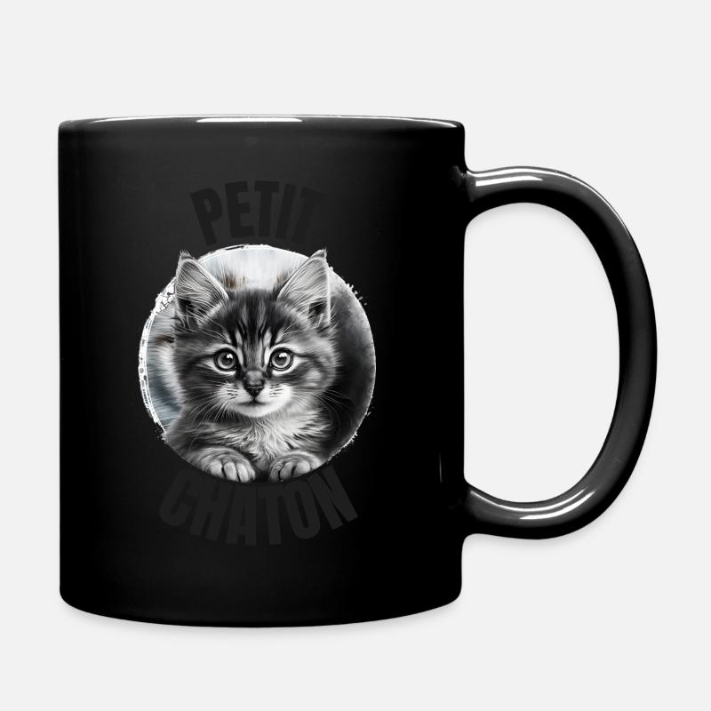 Petit chaton - Mug uni - noir