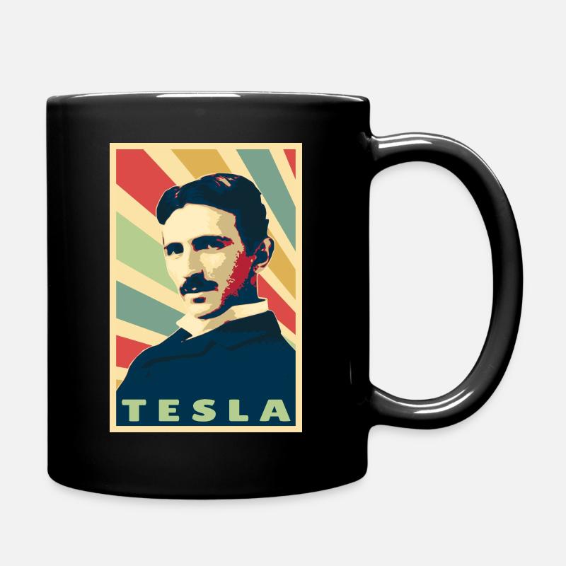 Nikola Tesla - Mug uni - noir