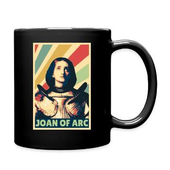 Joan of Arc Vintage Colores - Mug uni - noir - Droite