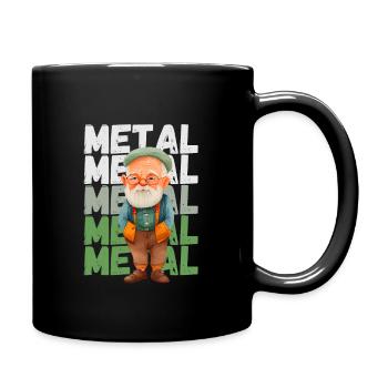 Old man still metal - Full Colour Mug - black - Right