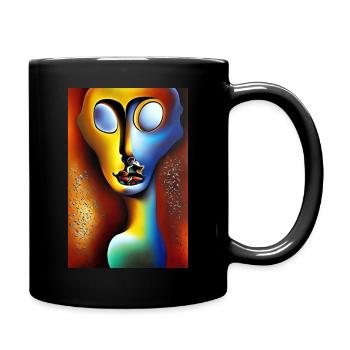 Dalli Dalli - Tasse einfarbig - Schwarz - Rechts
