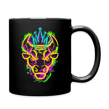 L.Gor Stier - Tasse einfarbig - Schwarz - Rechts