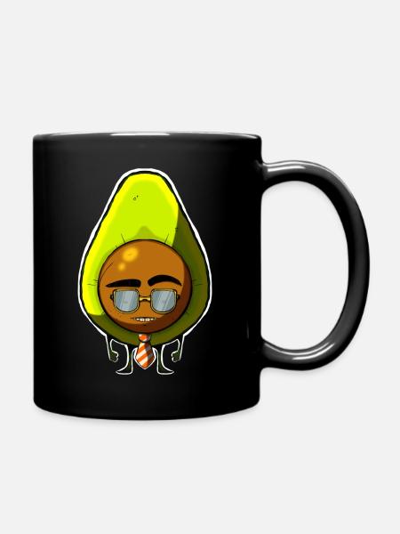 Avocat - Mug uni - noir