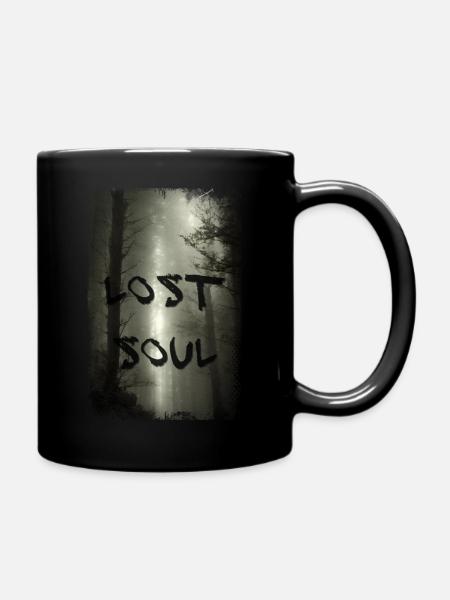 Lost Soul - Tasse einfarbig - Schwarz