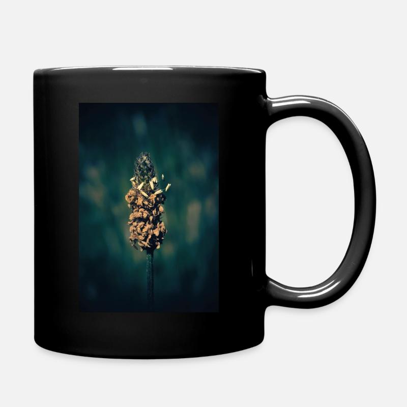 Flowering grass. - Full Colour Mug - black