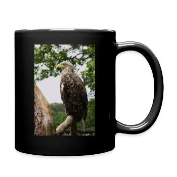 Pygargue à queue blanche. - Mug uni - noir - Droite
